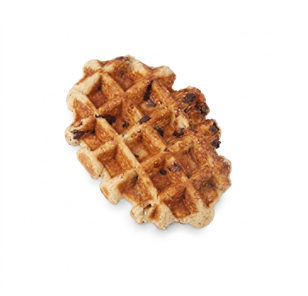 Dark Chocolate Chip Medium Liège Belgian Waffle