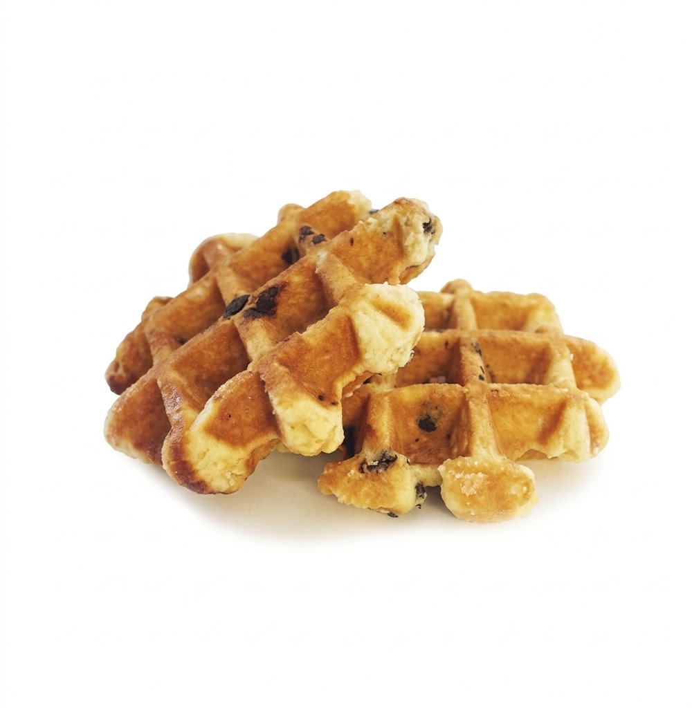 Dark Chocolate Chip Large Liège Belgian Waffle